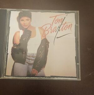 Toni Braxton Self-Titled CD - White & Black Cover
